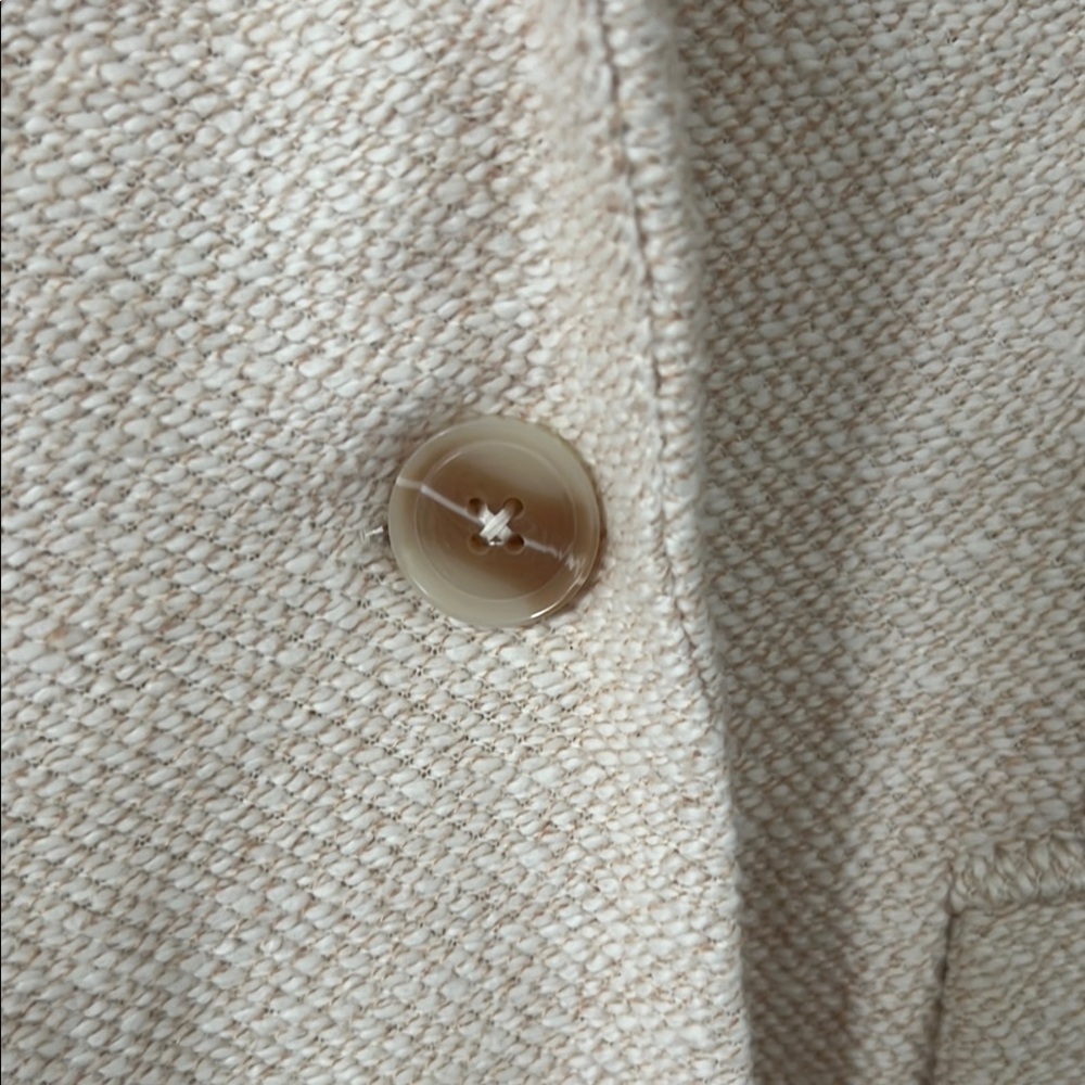 Sanctuary + Anthropologie Cream Bouclé Blazer - Picture 3 of 6